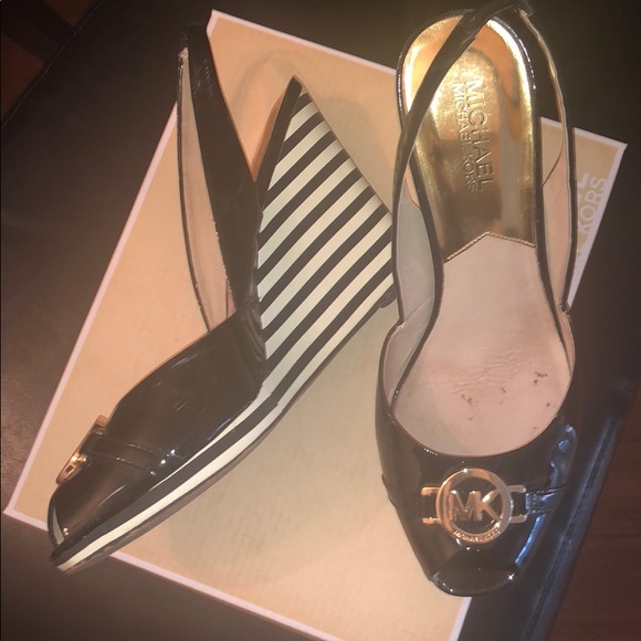 Michael Kors wedges shoes size 8 - Picture 6 of 6
